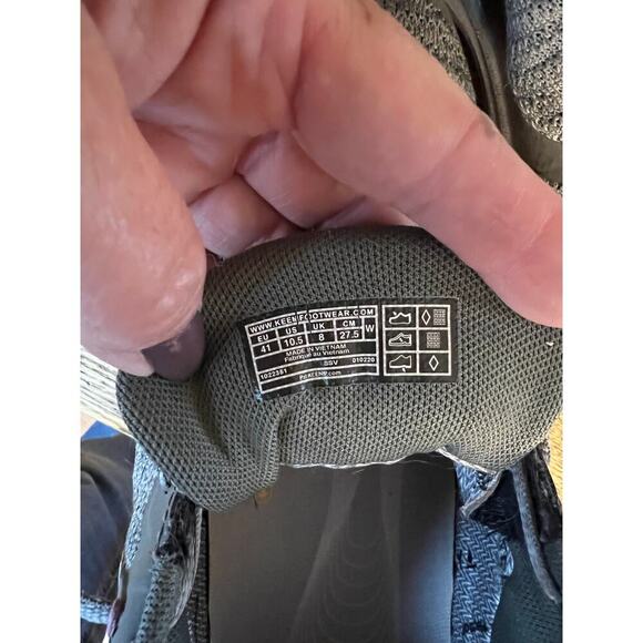 Keen Terradora ll waterproof olive lace up sneakers, women's size 10.5 - Picture 6 of 9